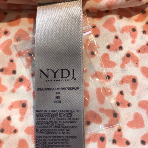 NWT NYDJ Nordstrom Herts Print Blouse - Picture 5 of 12